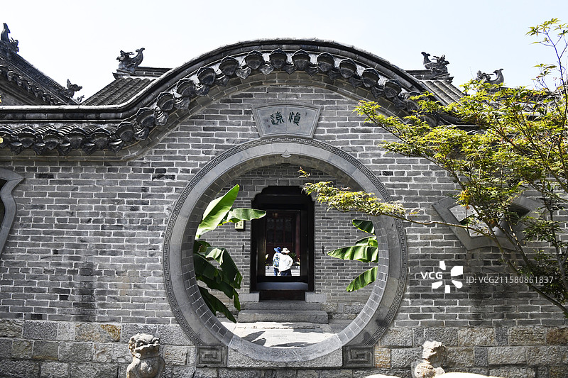 江苏省徐州市户部山古建筑  崔焘故居图片素材