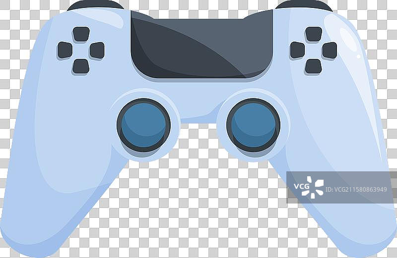 现代无线游戏手柄用于玩视频游戏图片素材