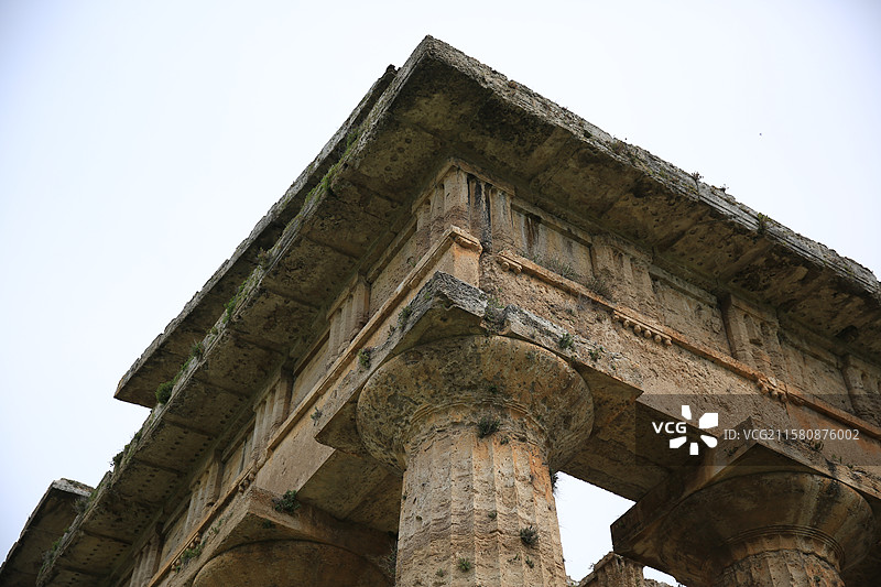 意大利南部之旅：诸神殿堂 - 意大利帕埃斯图姆Paestum图片素材