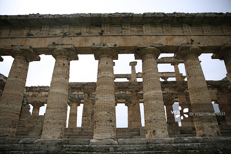 意大利南部之旅：诸神殿堂 - 意大利帕埃斯图姆Paestum图片素材