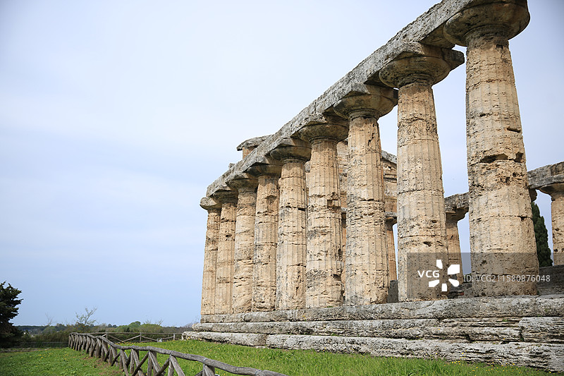 意大利南部之旅：诸神殿堂 - 意大利帕埃斯图姆Paestum图片素材