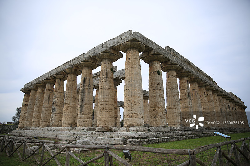 意大利南部之旅：诸神殿堂 - 意大利帕埃斯图姆Paestum图片素材