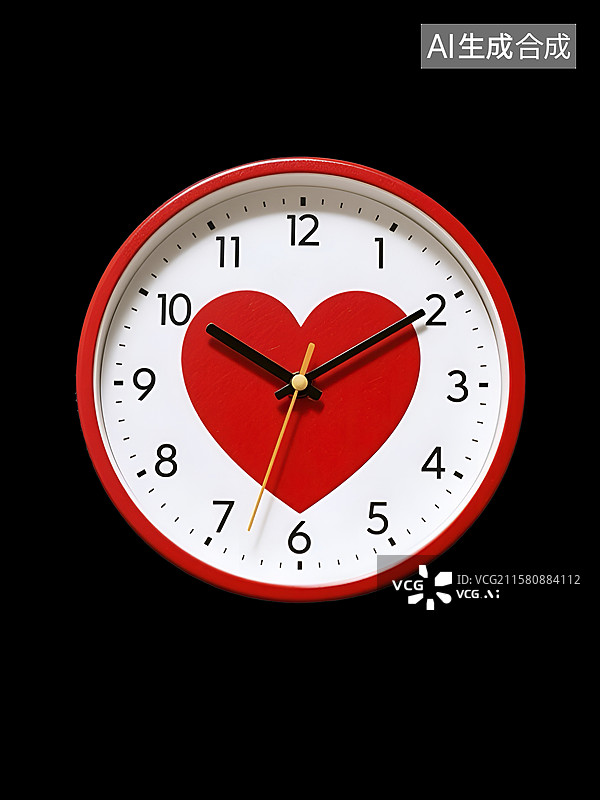 【AI数字艺术】创意钟表插画图片素材