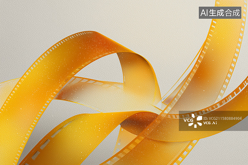 【AI数字艺术】抽象的胶卷背景图片素材