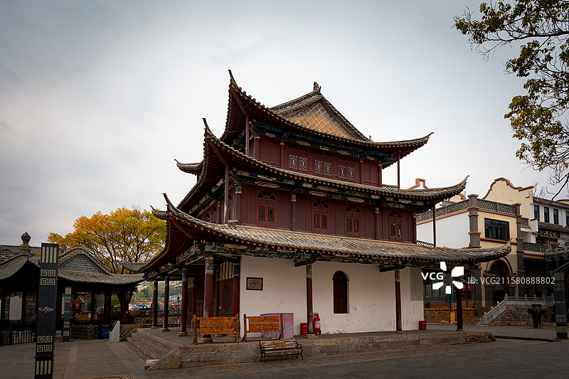 开远南正街图片素材