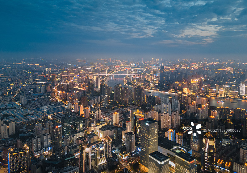 上海城市建筑航拍风光图片素材