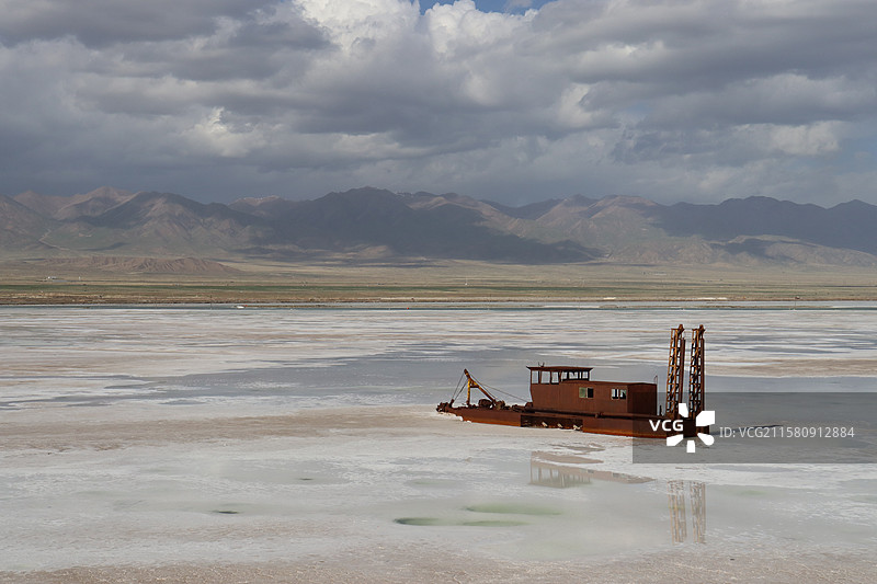 茶卡盐湖图片素材