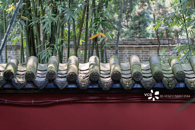 四川成都武侯区武侯祠汉昭烈庙图片素材