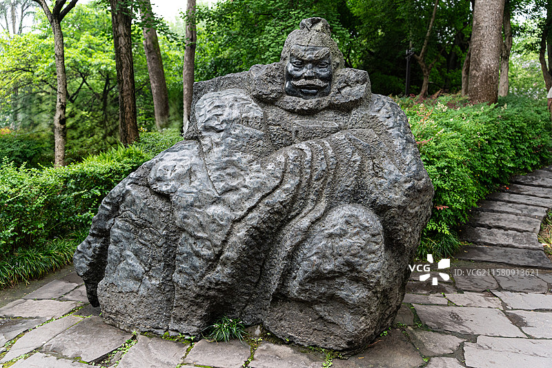 四川成都武侯区武侯祠汉昭烈庙图片素材