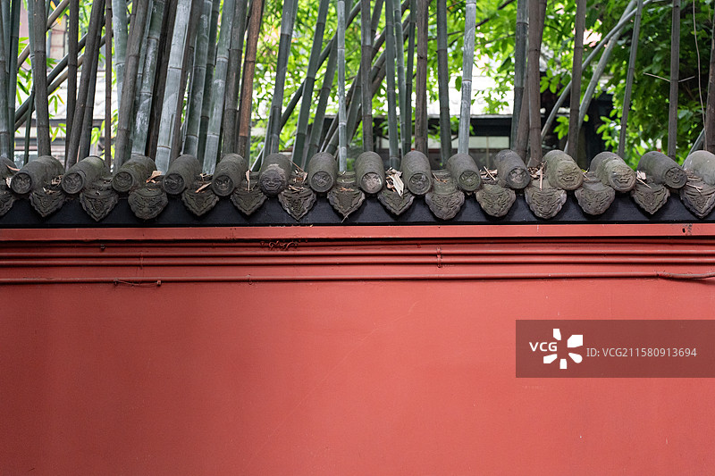 四川成都武侯区武侯祠汉昭烈庙图片素材