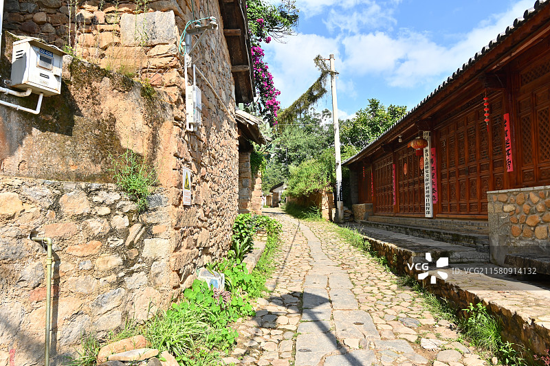 大理凤阳邑茶马古道图片素材