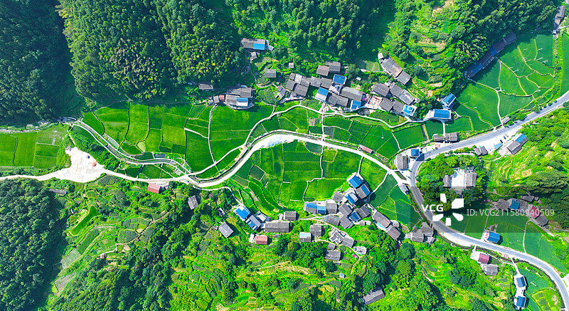 贵州锦屏章山村夏天景色图片素材