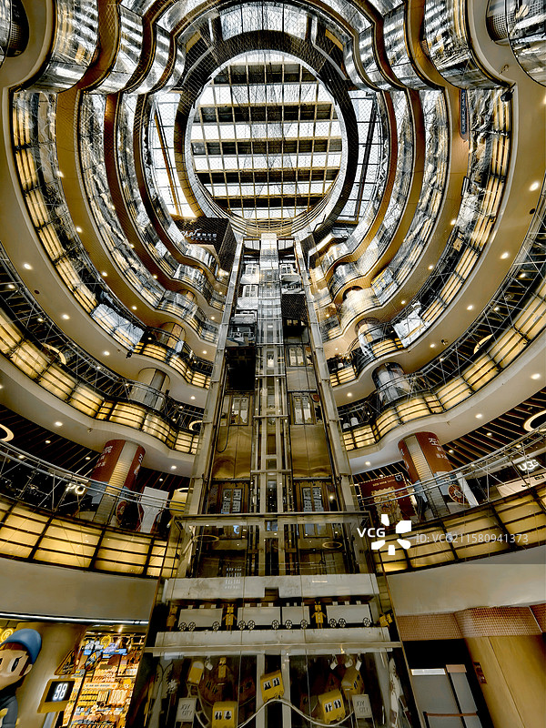 建筑内部，穹顶图片素材