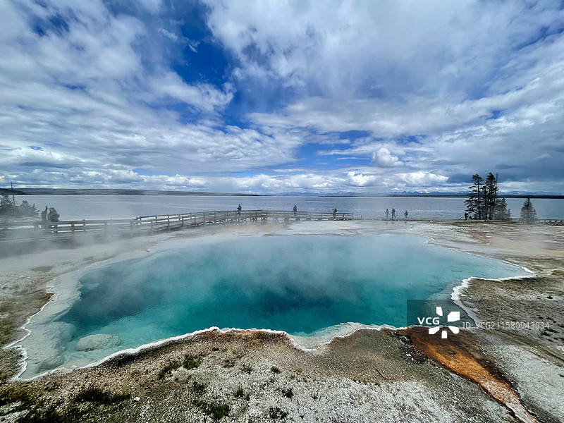 美国黄石公园风光户外图片素材