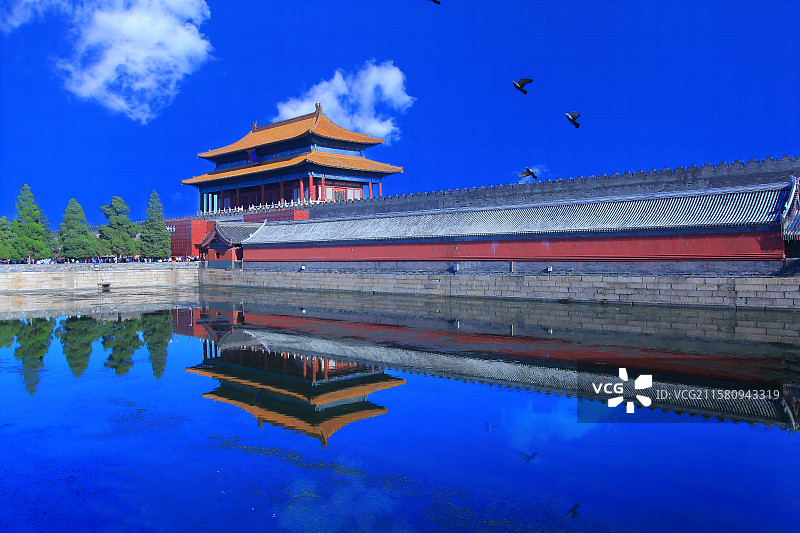 故宫博物院神武门/故宫博物院/故宫/神武门图片素材