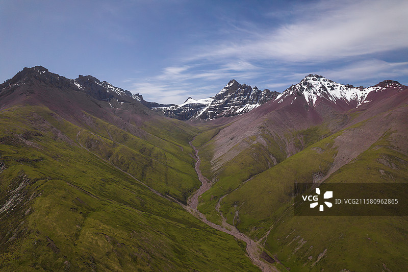 青海尕朵觉沃神山图片素材