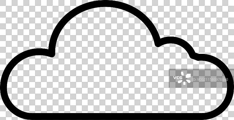 适合在线备份的云存储图标图片素材