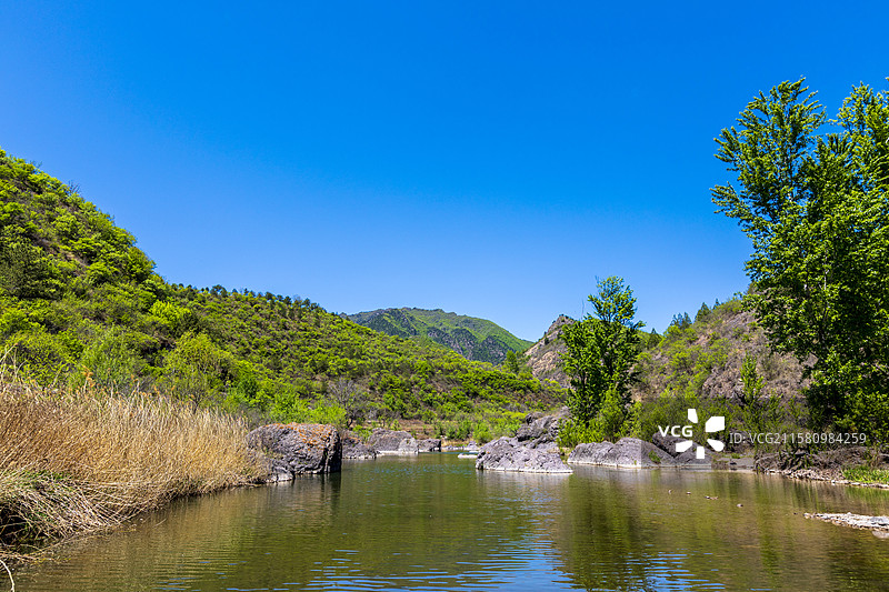 北京延期翠鸟谷风光图片素材