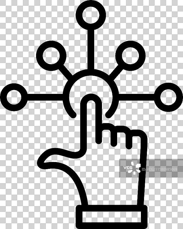 互动触控图标，完美提升用户参与感图片素材