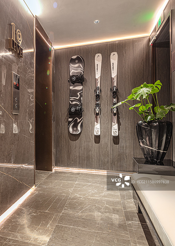 私密电梯间图片素材