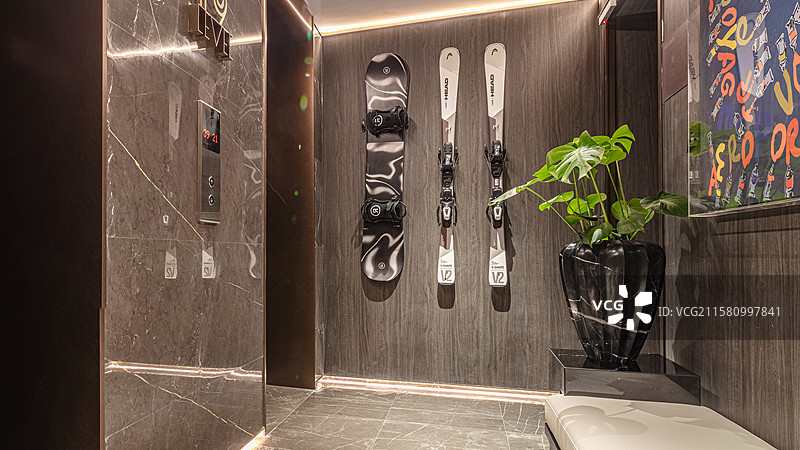 私密电梯间图片素材