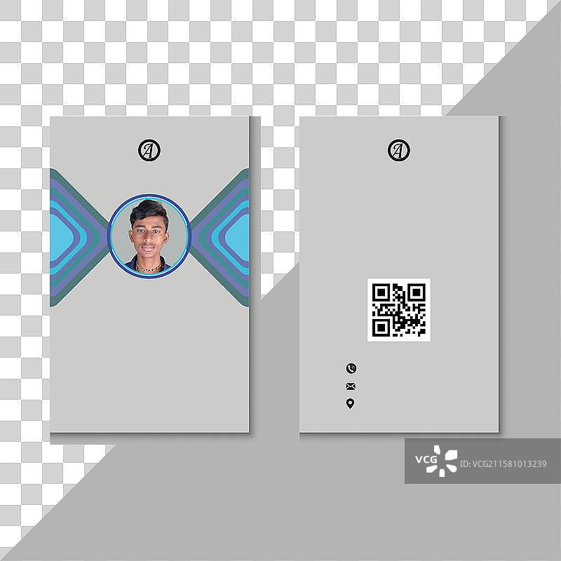 现代创意公司员工身份证件图片素材