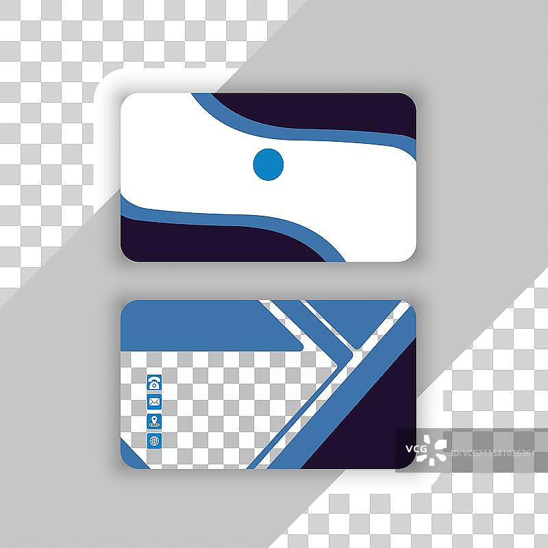 专业名片或拜访卡图片素材