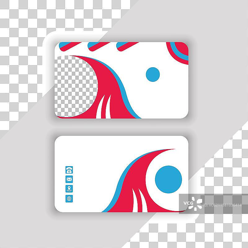 专业的名片或拜访卡图片素材