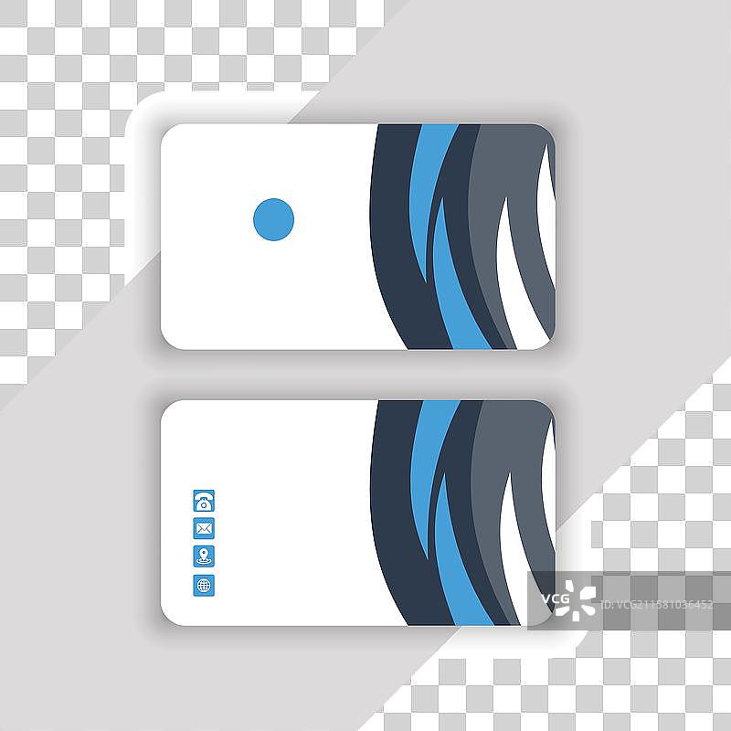 专业的名片或拜访卡图片素材