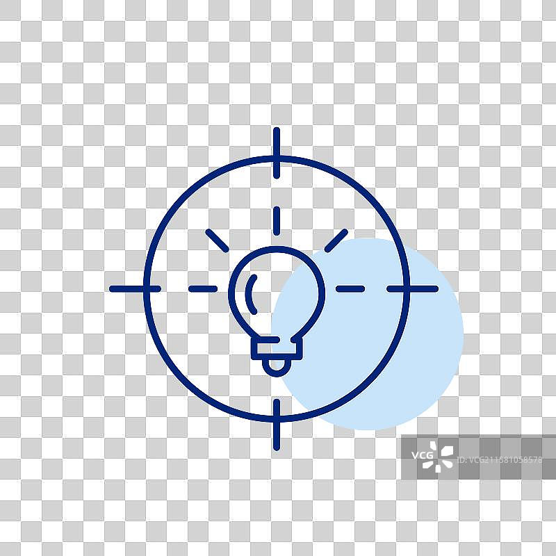 聚焦创新的灯泡图片素材