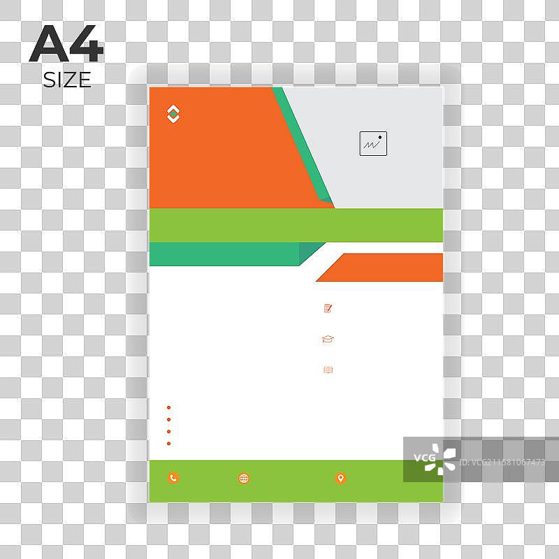 在线学校教育招生宣传单设计模板图片素材