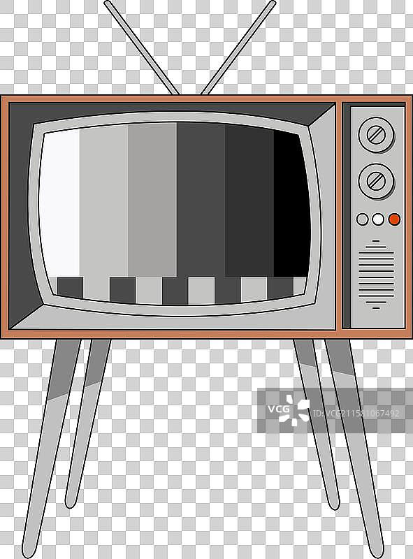 复古电视机图片素材