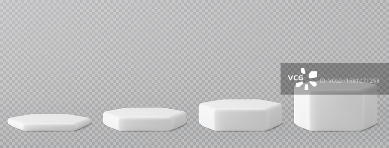 3D白色产品展示台图片素材