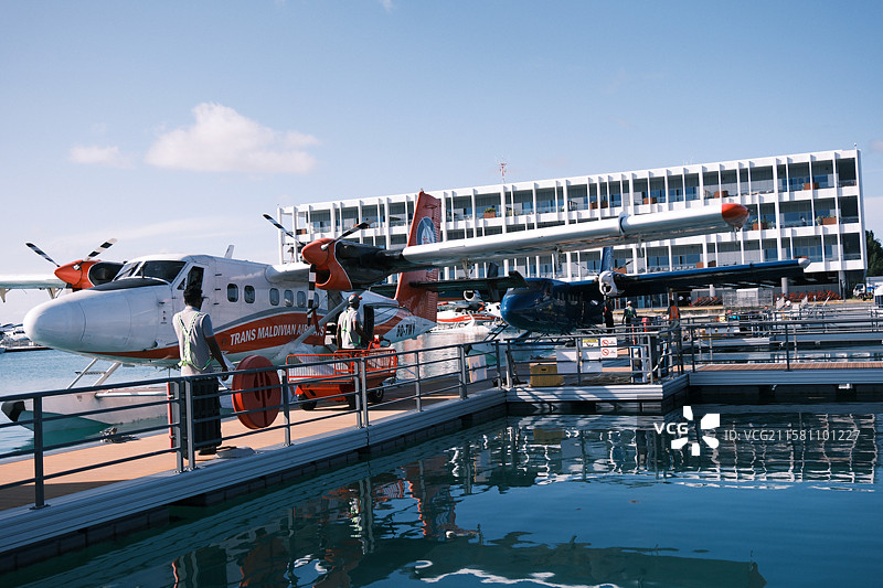 马尔代夫海上风光图片素材