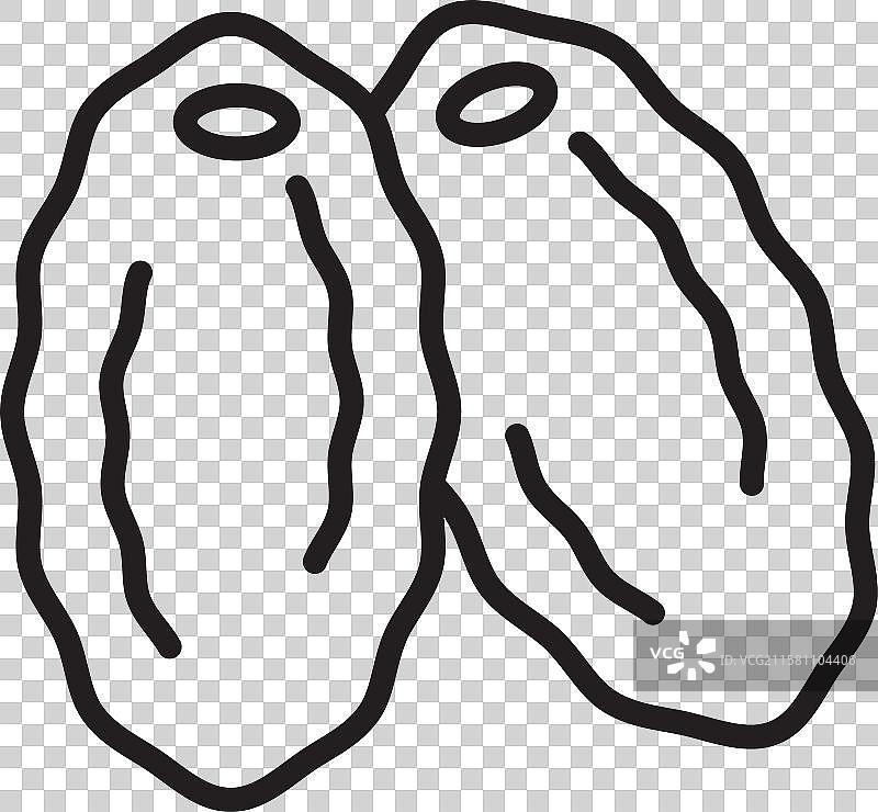 枣子水果图标集与枣树符号图片素材