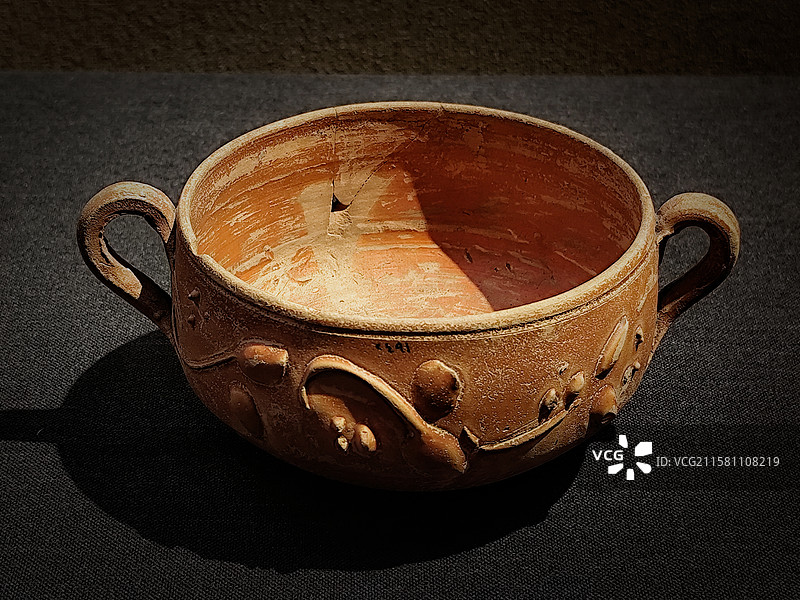 大马士革国家博物馆藏品：罗马时期（公元前64年-公元395年）哈马省的萨拉米亚图片素材