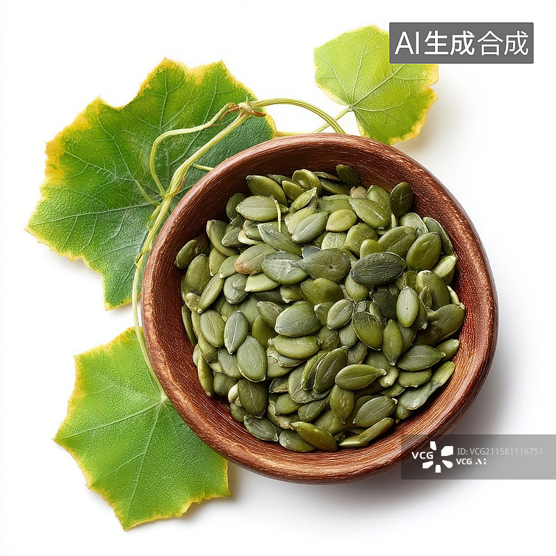 【AI数字艺术】绿色瓜子背景素材图片素材