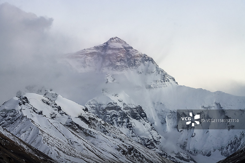 珠穆朗玛峰图片素材