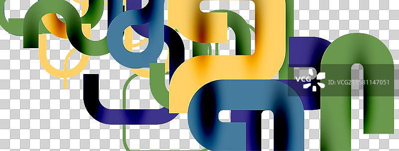 抽象背景曲线线条极简几何图形图片素材