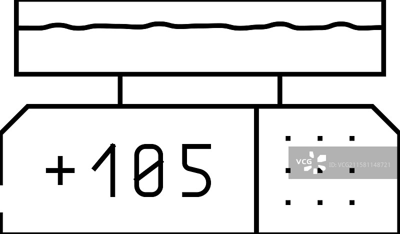 实验室加热板线条图标图片素材