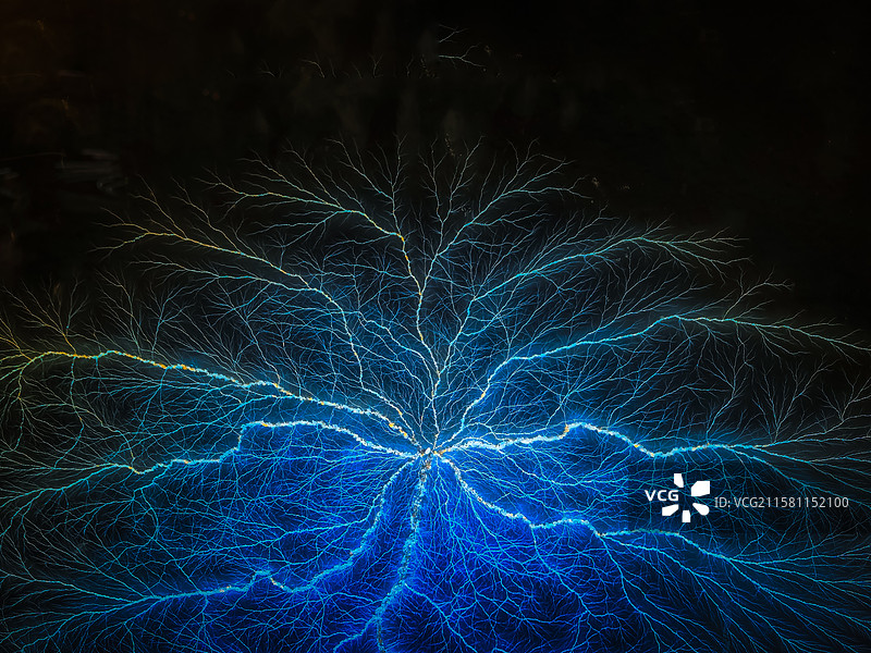 光电线条之美图片素材