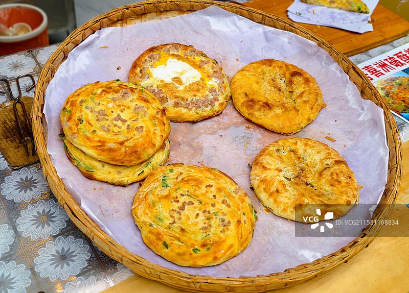喜洲破酥粑粑图片素材