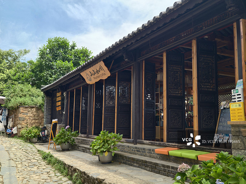 有风的地方——大理凤阳邑茶马古道图片素材