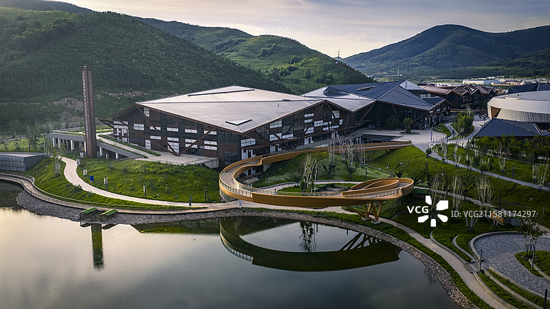 张家口崇礼区太子城国际文旅小镇图片素材