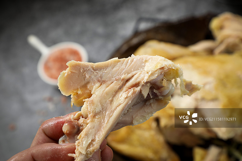 叫花鸡荷叶鸡图片素材