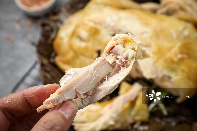 叫花鸡荷叶鸡图片素材