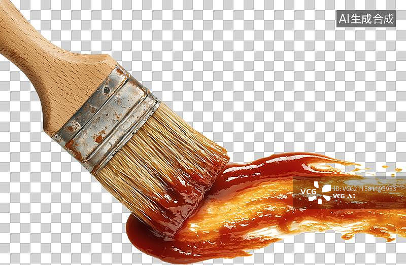 【AI数字艺术】刷烧烤酱图片素材