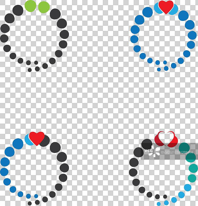 现代手链店徽标标志图片素材