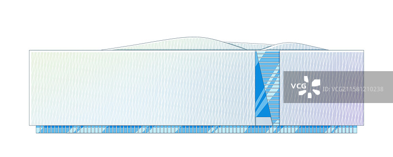 广东深圳宝安少年宫与文化艺术中心图片素材