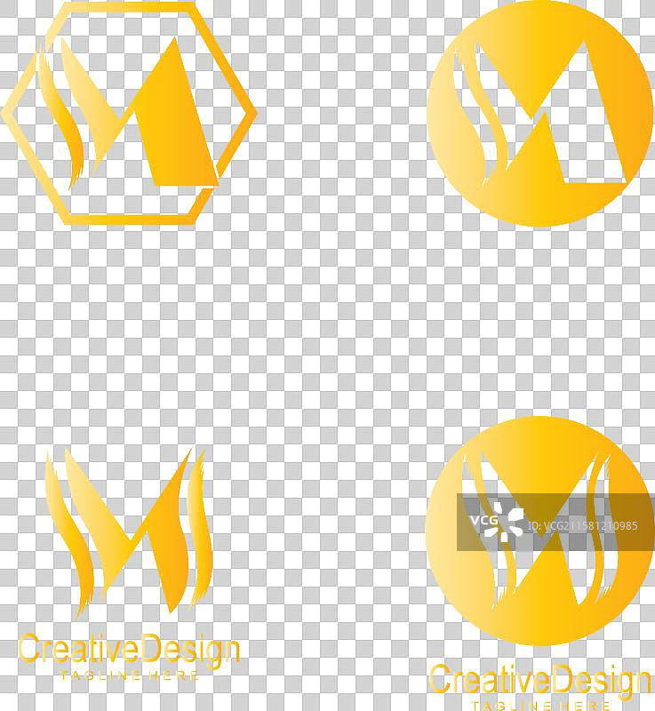 字母M的标志图片素材